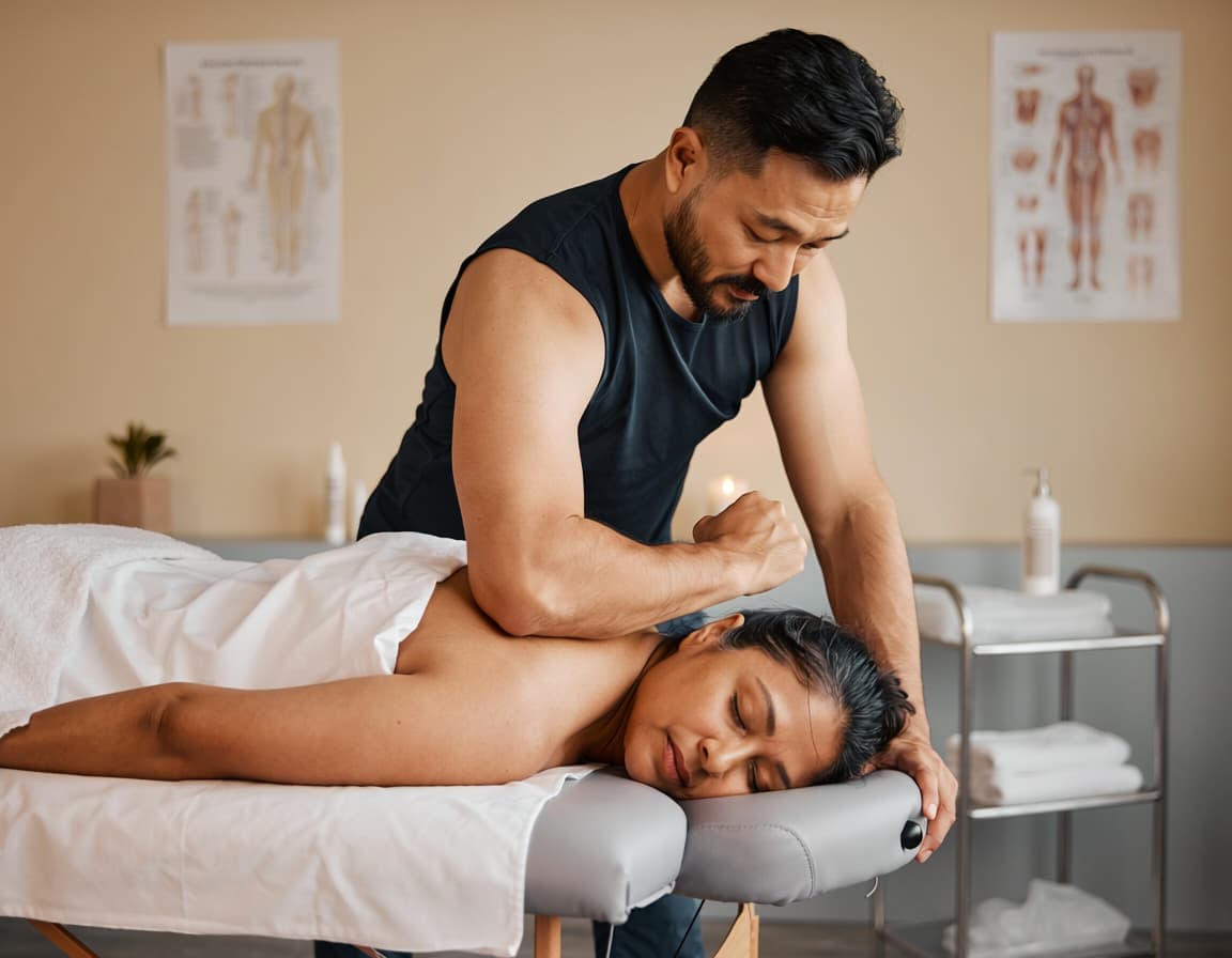 Deep tissue massage
