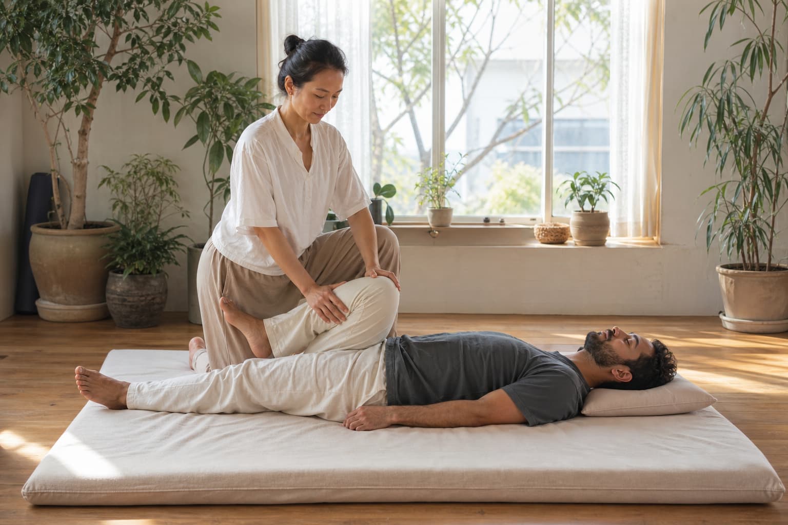 Thai massage